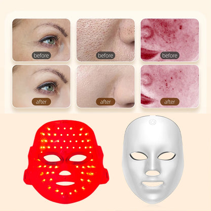 7-Color LED Facial Mask – Anti-Wrinkle & Skin Rejuvenation