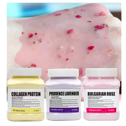 Jelly Mask Powder – Rose & Lavender Collagen Crystal Mask (350g)