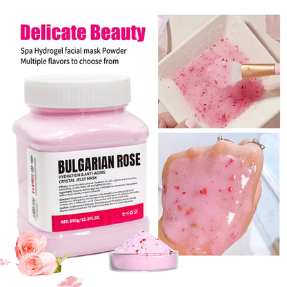 Jelly Mask Powder – Rose & Lavender Collagen Crystal Mask (350g)