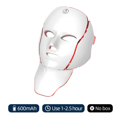 7-Color LED Face & Neck Mask – Skin Repair & Anti-Aging Care