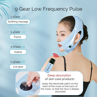 Electric V-Line Face Slimming Band – Chin & Cheek Lifting Strap
