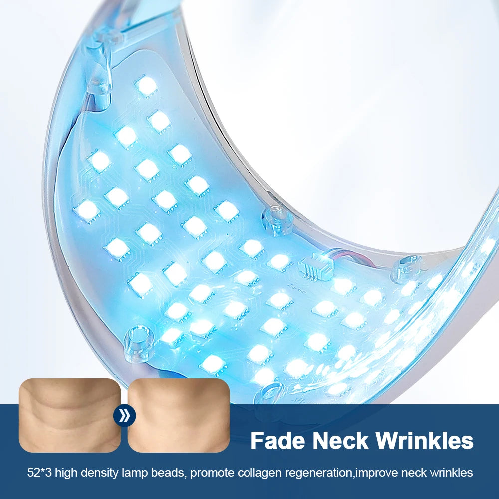 7-Color LED Neck Mask – Skin Tightening & Wrinkle Care
