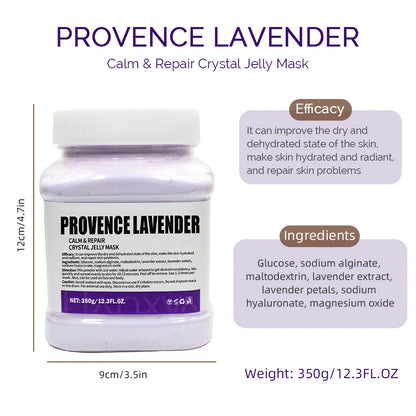 Jelly Mask Powder – Rose & Lavender Collagen Crystal Mask (350g)