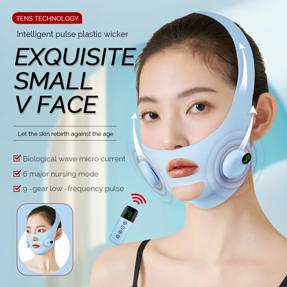 Electric V-Line Face Slimming Band – Chin & Cheek Lifting Strap