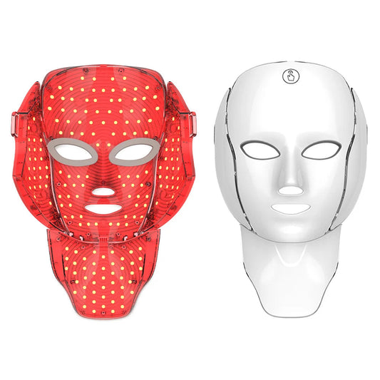 7-Color LED Face & Neck Mask – Skin Repair & Anti-Aging Care