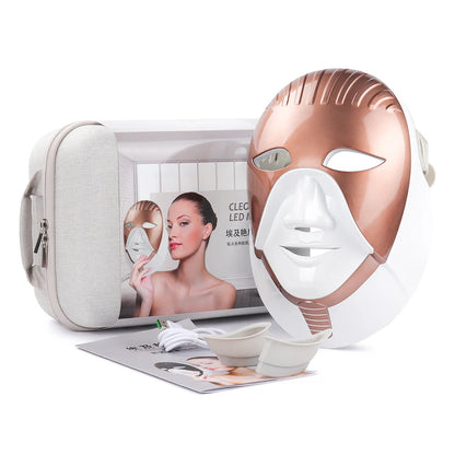 Wireless 7-Color LED Face & Neck Mask