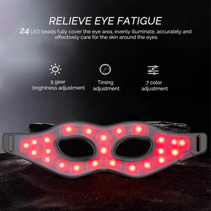 Silicone LED Eye Mask – 7-Color Photon Therapy for Eye Care