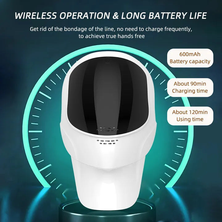 Wireless 7-Color LED Face & Neck Mask – Skin Tightening & Rejuvenation